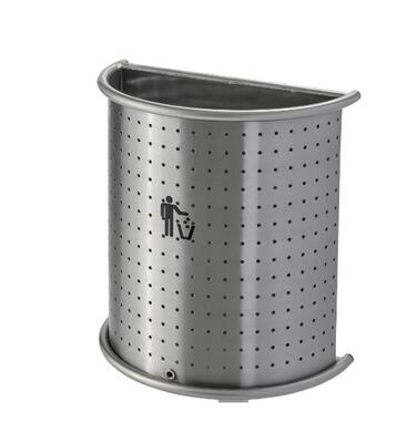 Semi-circular Wall Mounted Stainless Steel Brushed
